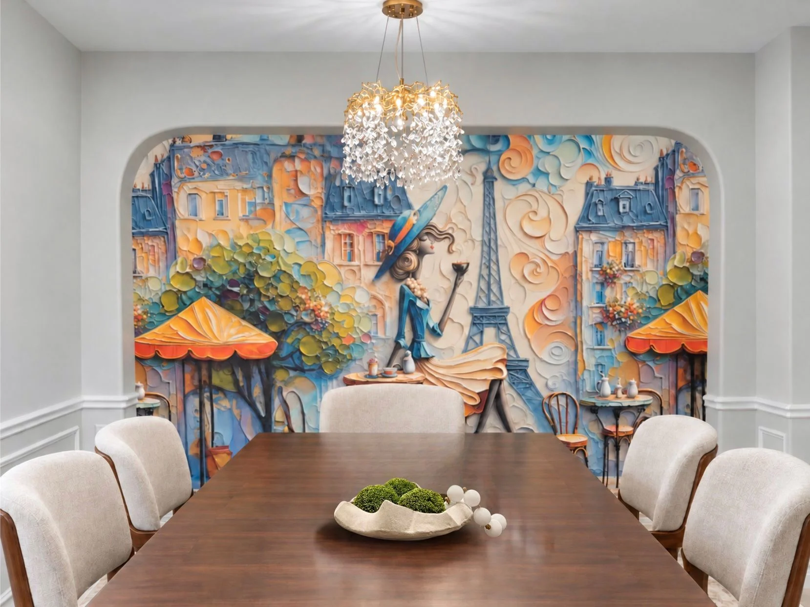 Elegance Elevated — entry & stair design by CoziZone in Frisco, TX